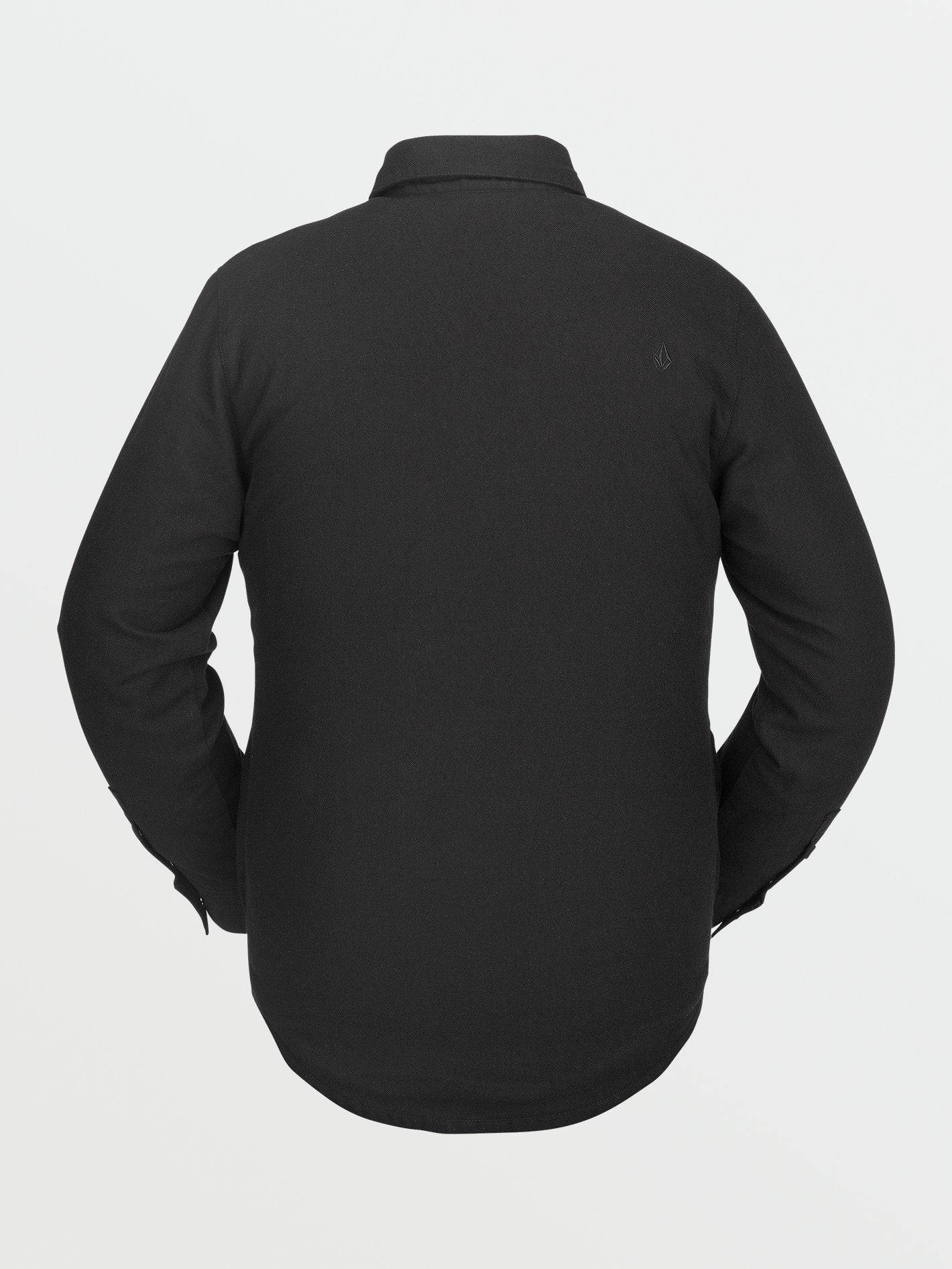 Sherpa Flannel Jacket - BLACK ON BLACK