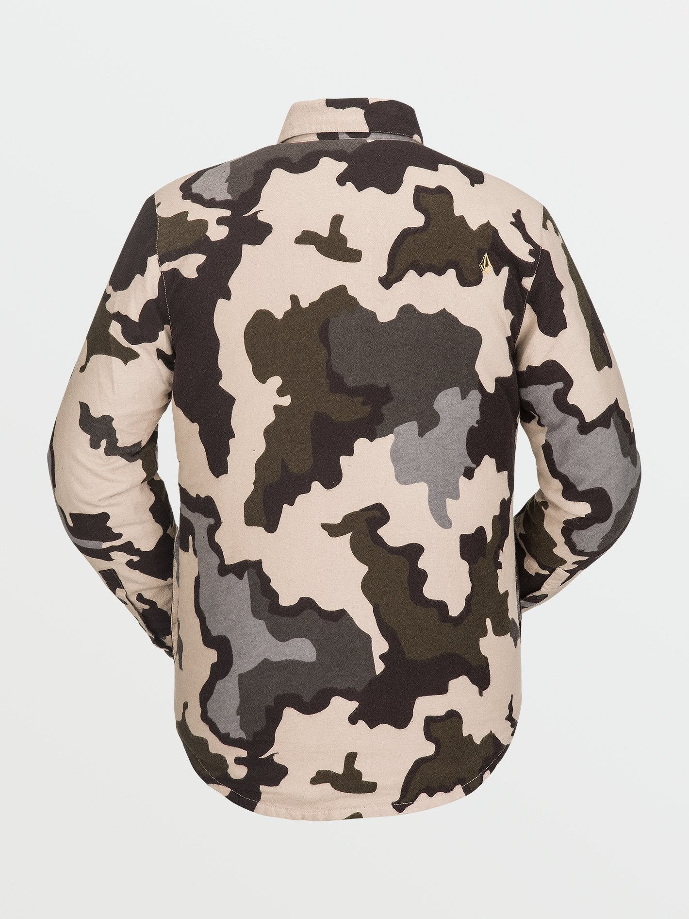 Sherpa Flannel Jacket - DRILL KHAKI