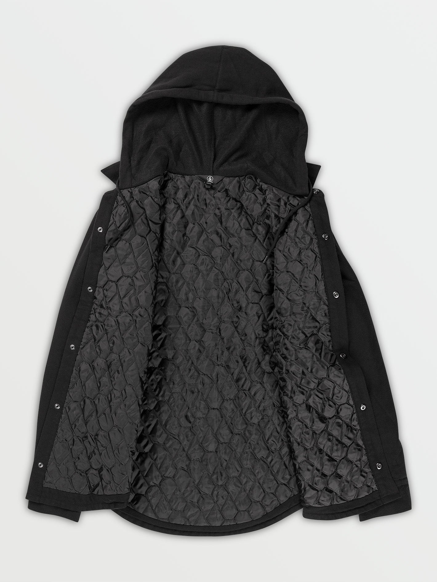 Field Insulated Flannel Jacket - BLACK ON BLACK