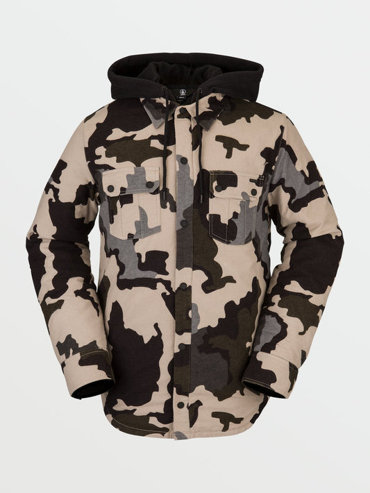 Field Insulated Flannel Jacket - DRILL KHAKI