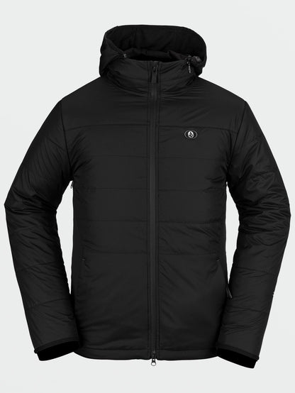 Utility Puff Jacket - Black