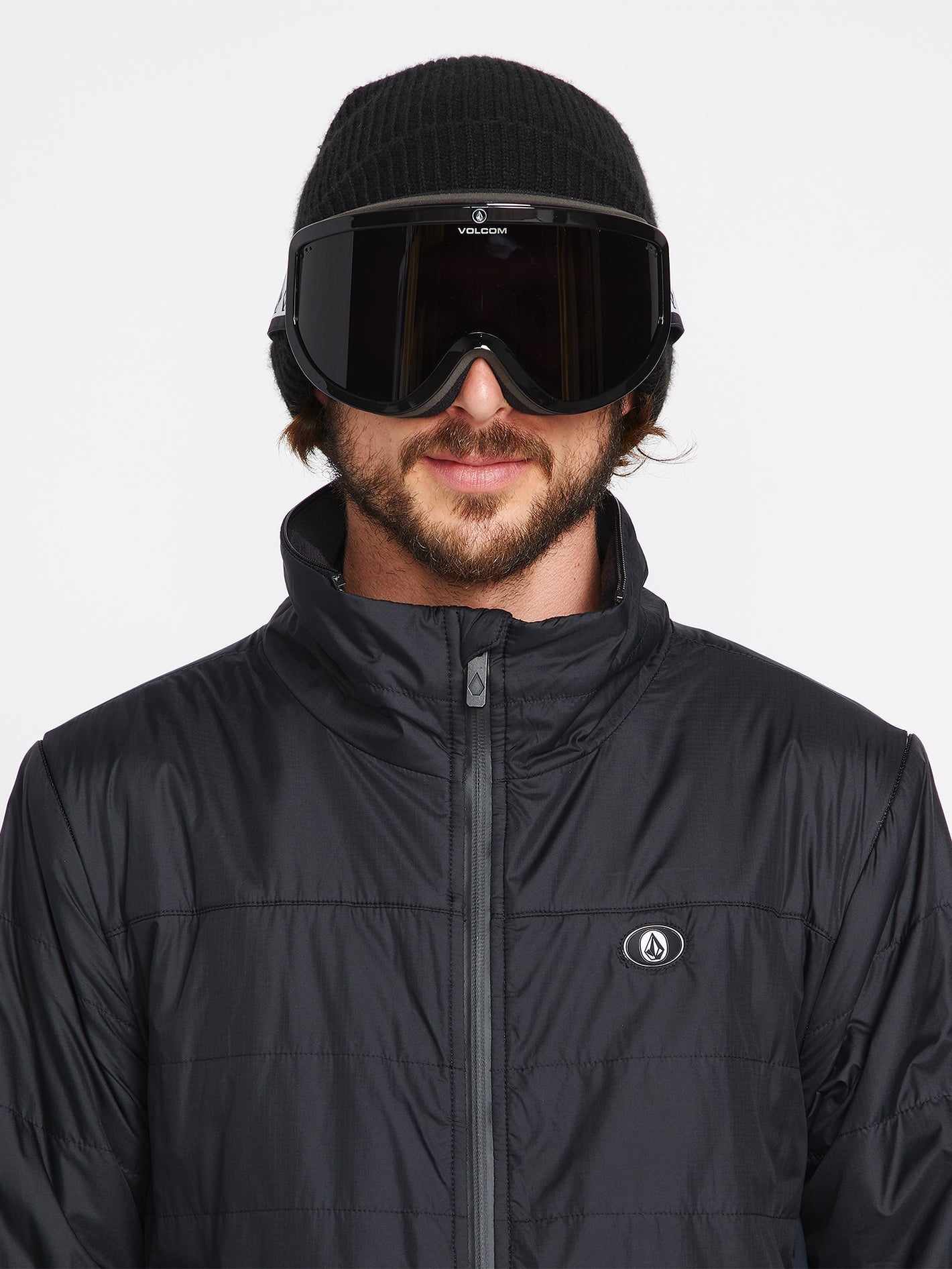 Utility Puff Jacket - Black