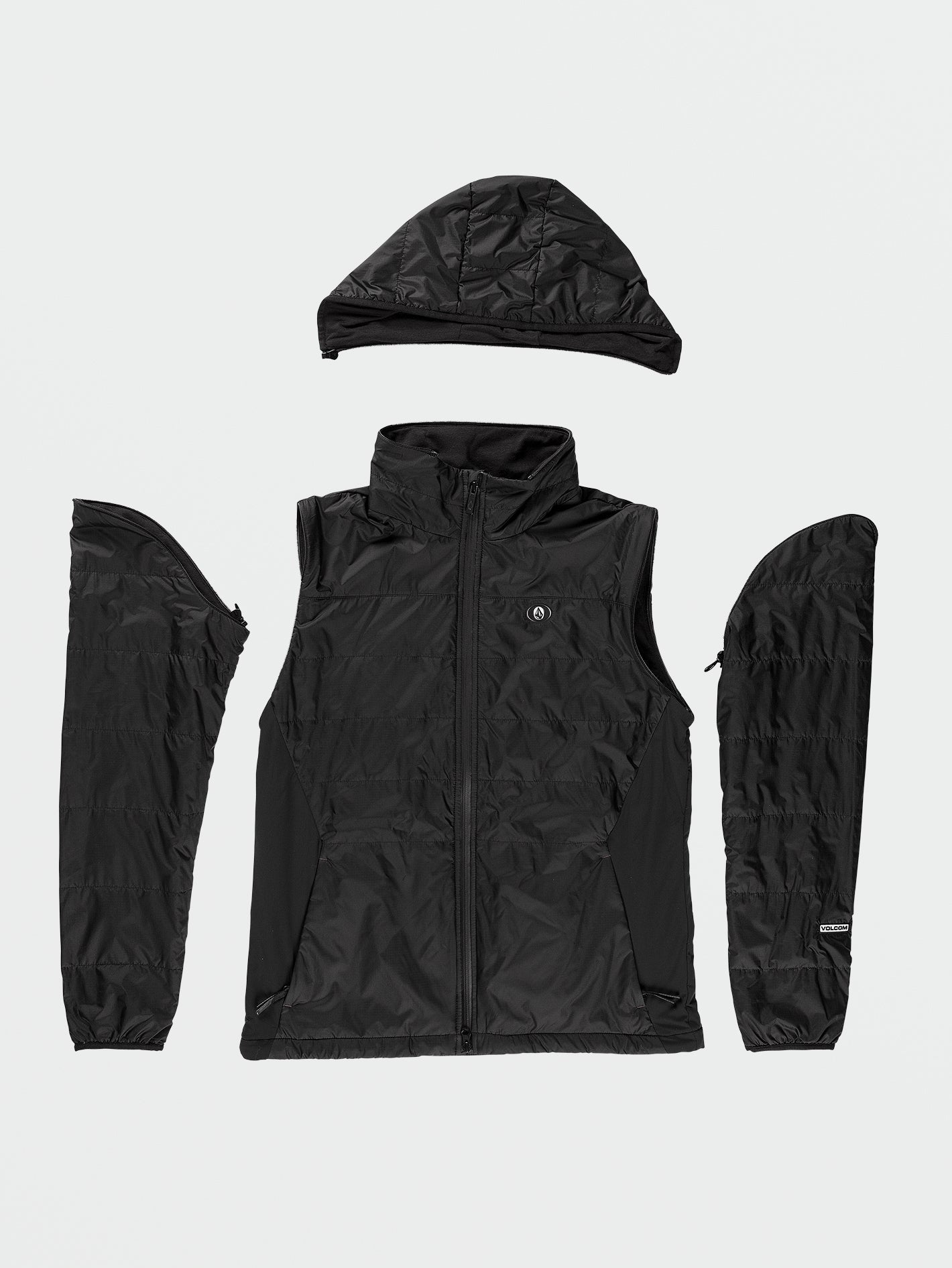 Utility Puff Jacket - Black