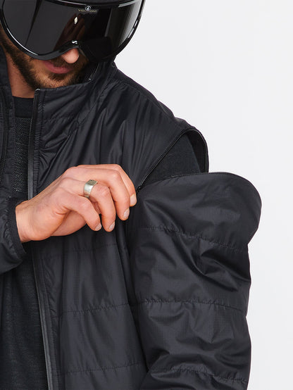 Utility Puff Jacket - Black