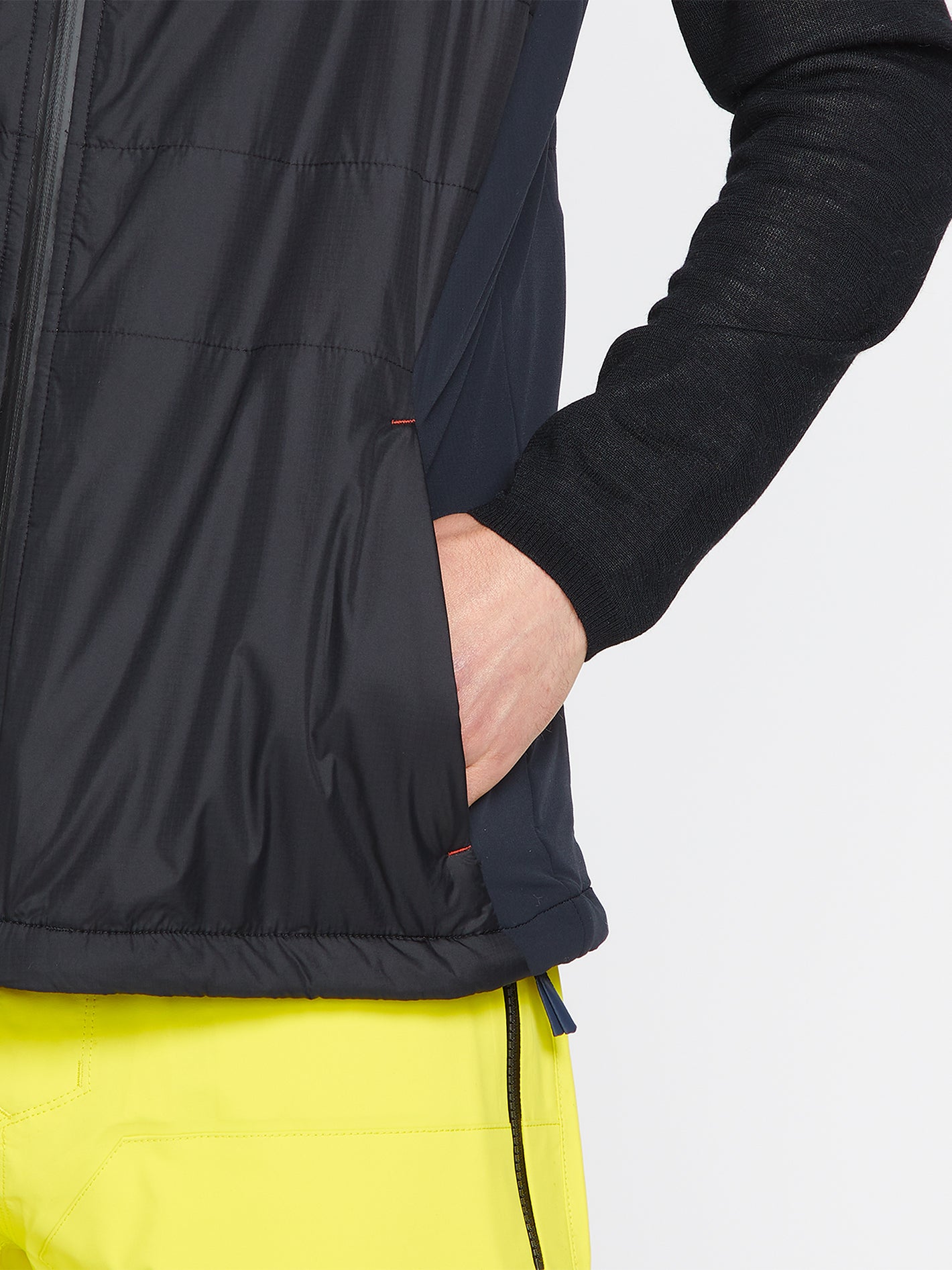 Utility Puff Jacket - Black