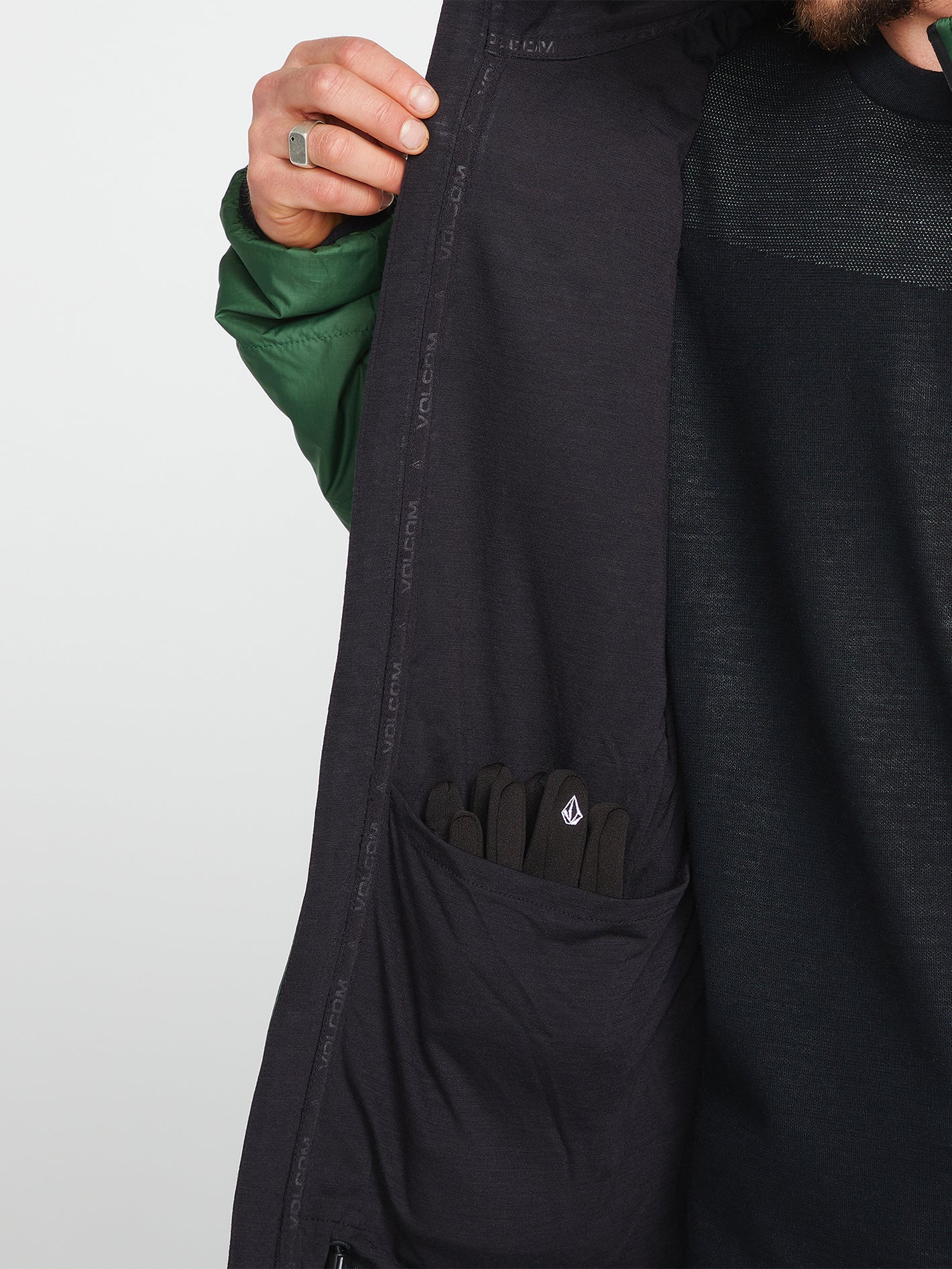 Utility Puff Jacket - Military