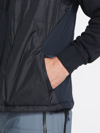 Utility Puff Vest - Black