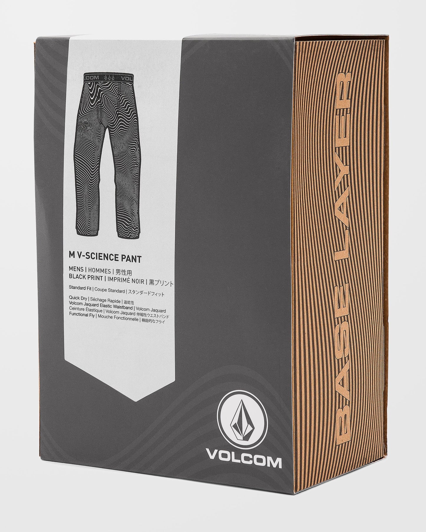 M V-Science Base Layer Trousers - Black Print