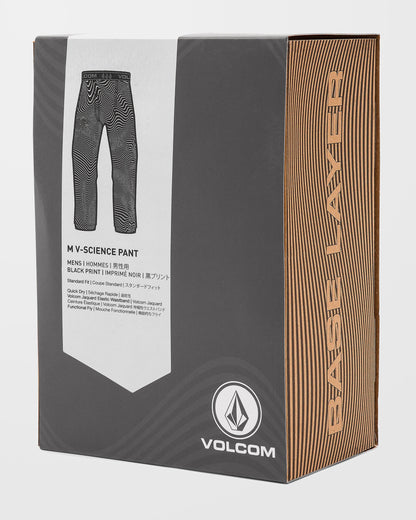 M V-Science Base Layer Trousers - Black Print