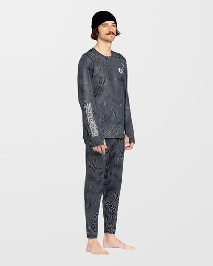 M V-Science Base Layer Trousers - Black Print