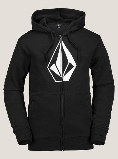 JLA Stone Zip Fleece - Black