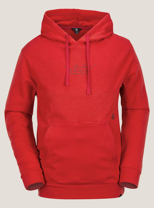 JLA Pullover Fleece - Fire Red