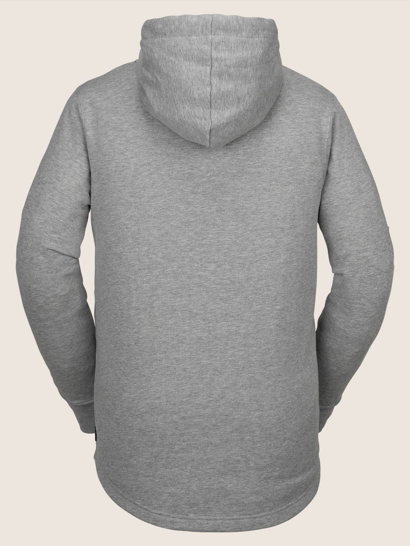 Cowl Fleece - Heather Grey