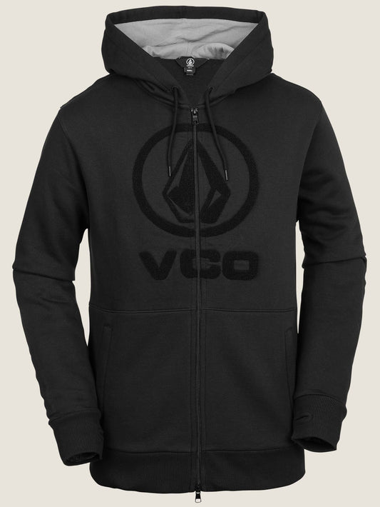 Stone Terry Fleece - Black