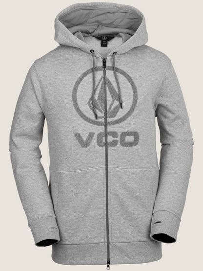 Stone Terry Fleece - Heather Grey
