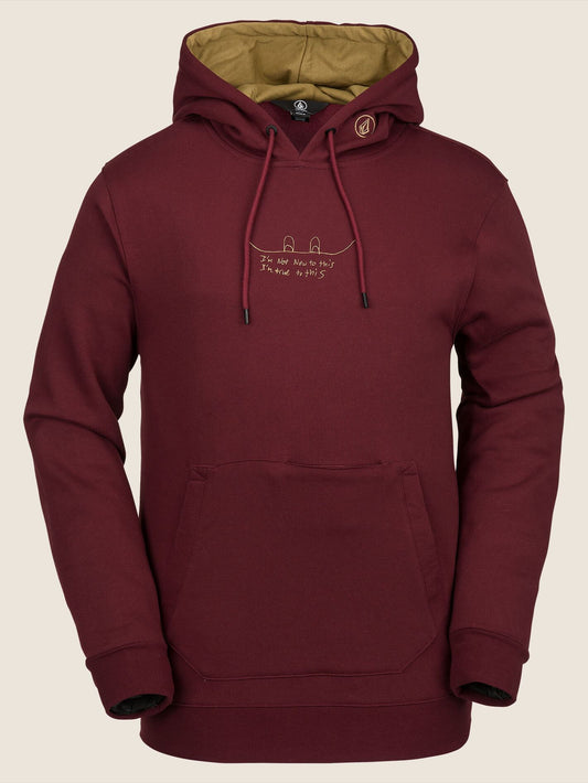 JLA Pullover Fleece - Burnt Red