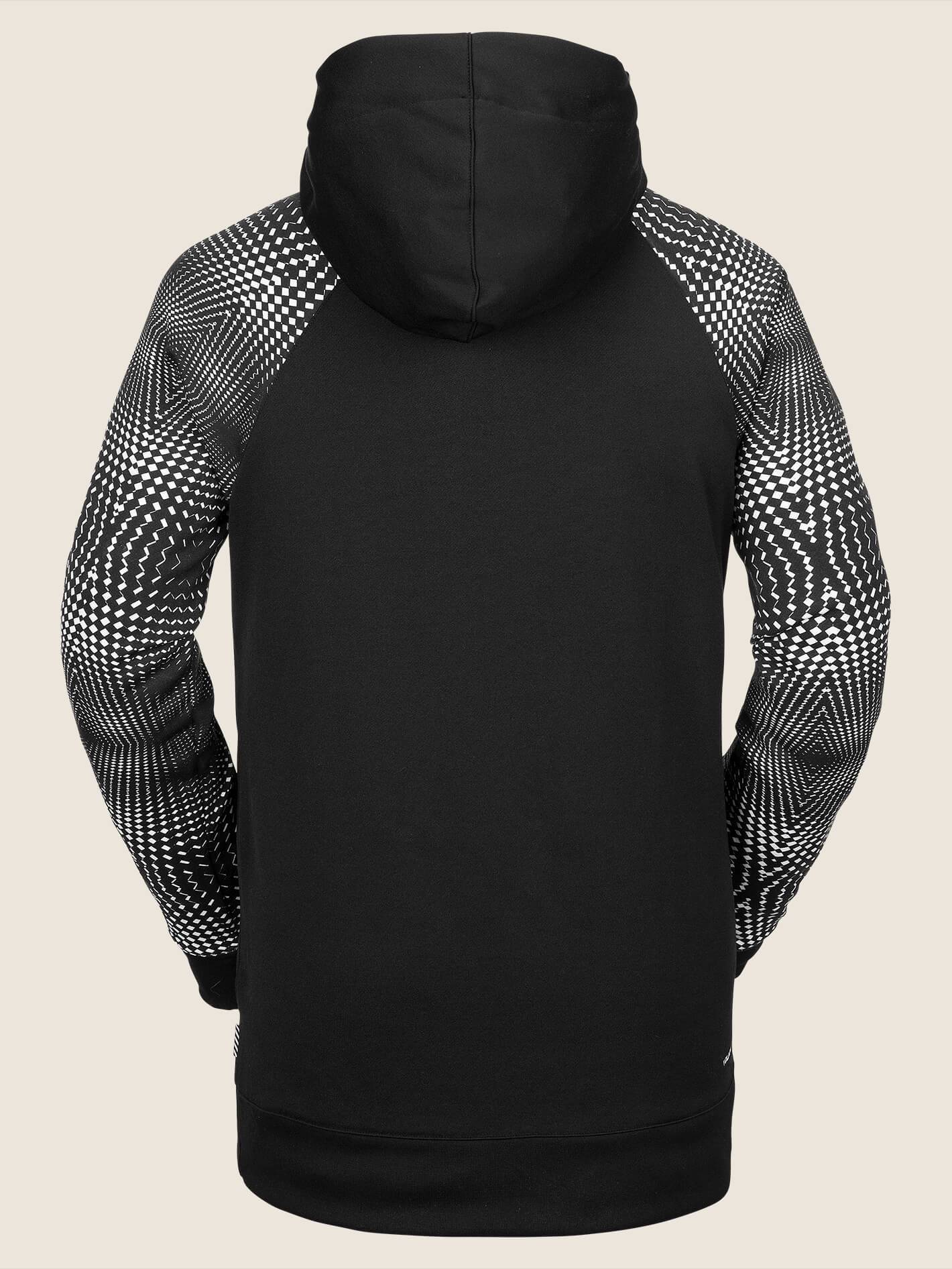 Hydro Riding Hoodie - Black White