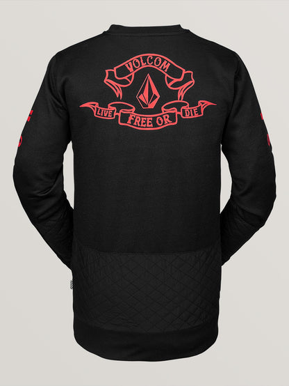 Mens Pat Moore Fleece - Black