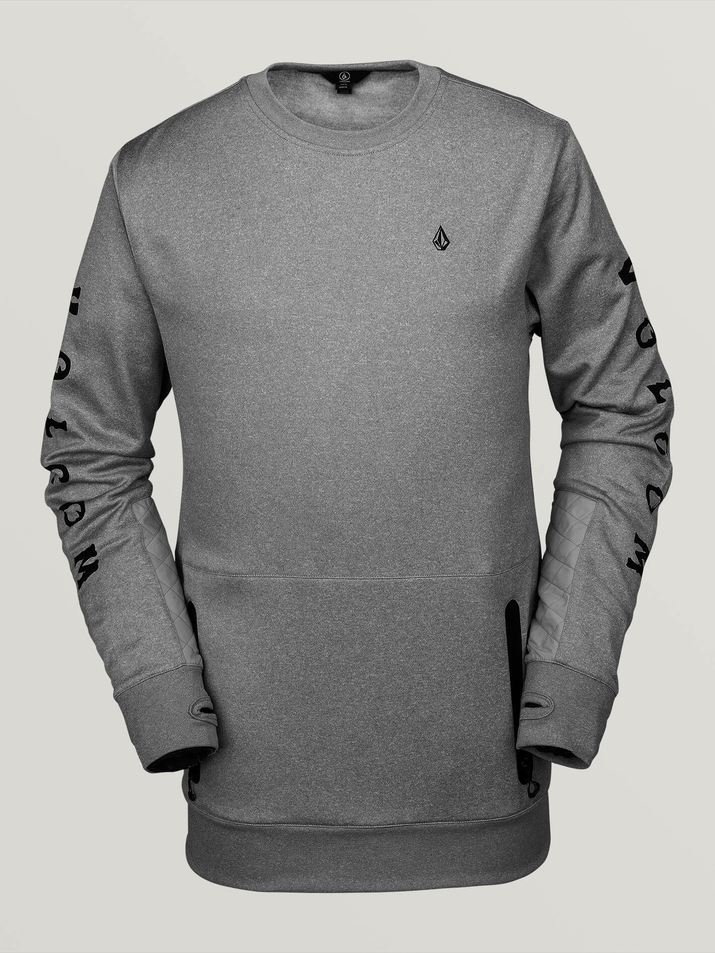 Mens Pat Moore Fleece - Heather Grey
