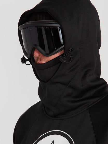 Mens Hydro Riding Hoodie - Black Stripe