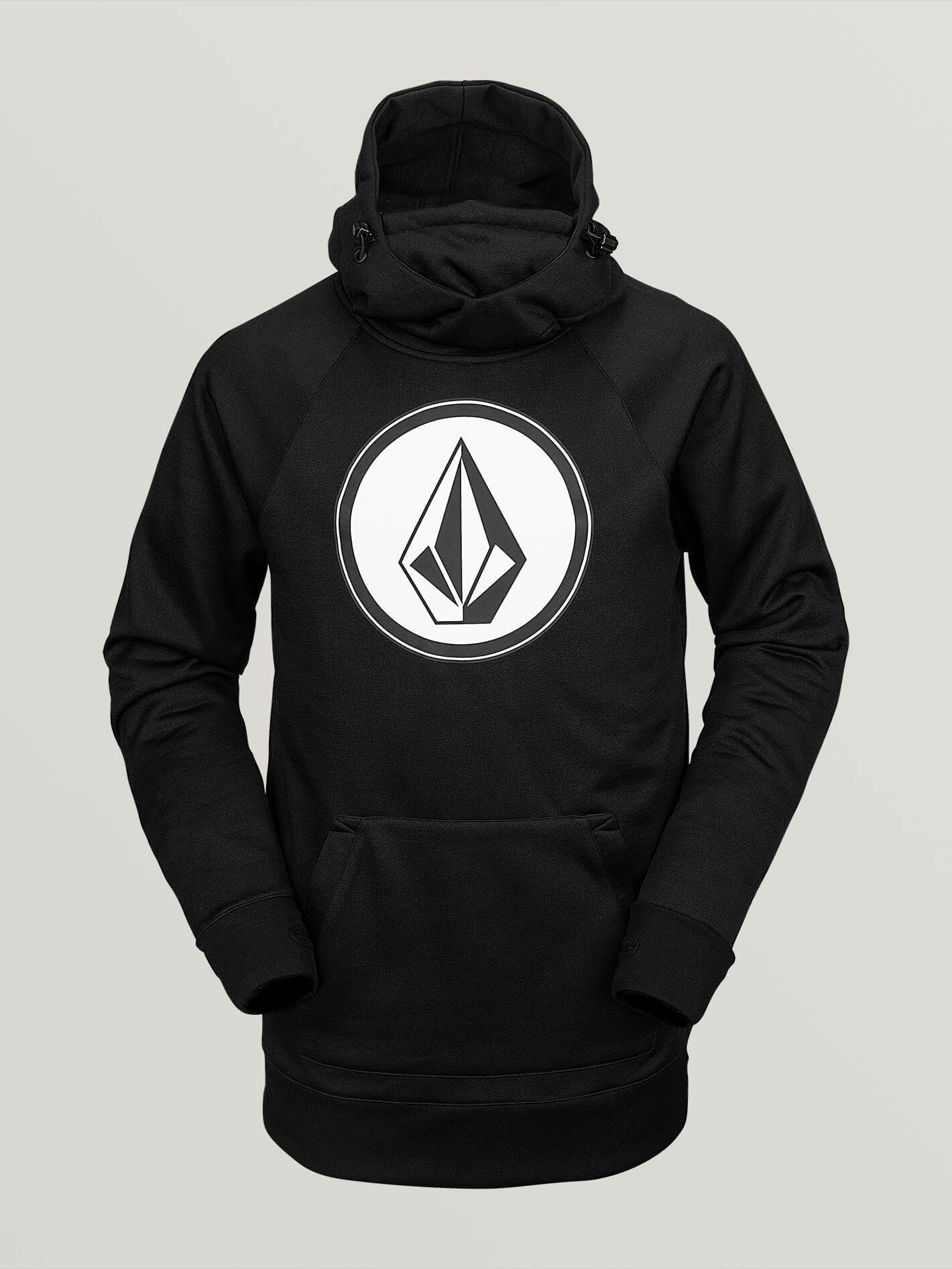 Mens Hydro Riding Hoodie - Black