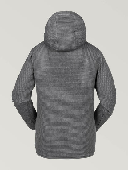 Mens Polartec® Tech Hoody - Heather Grey