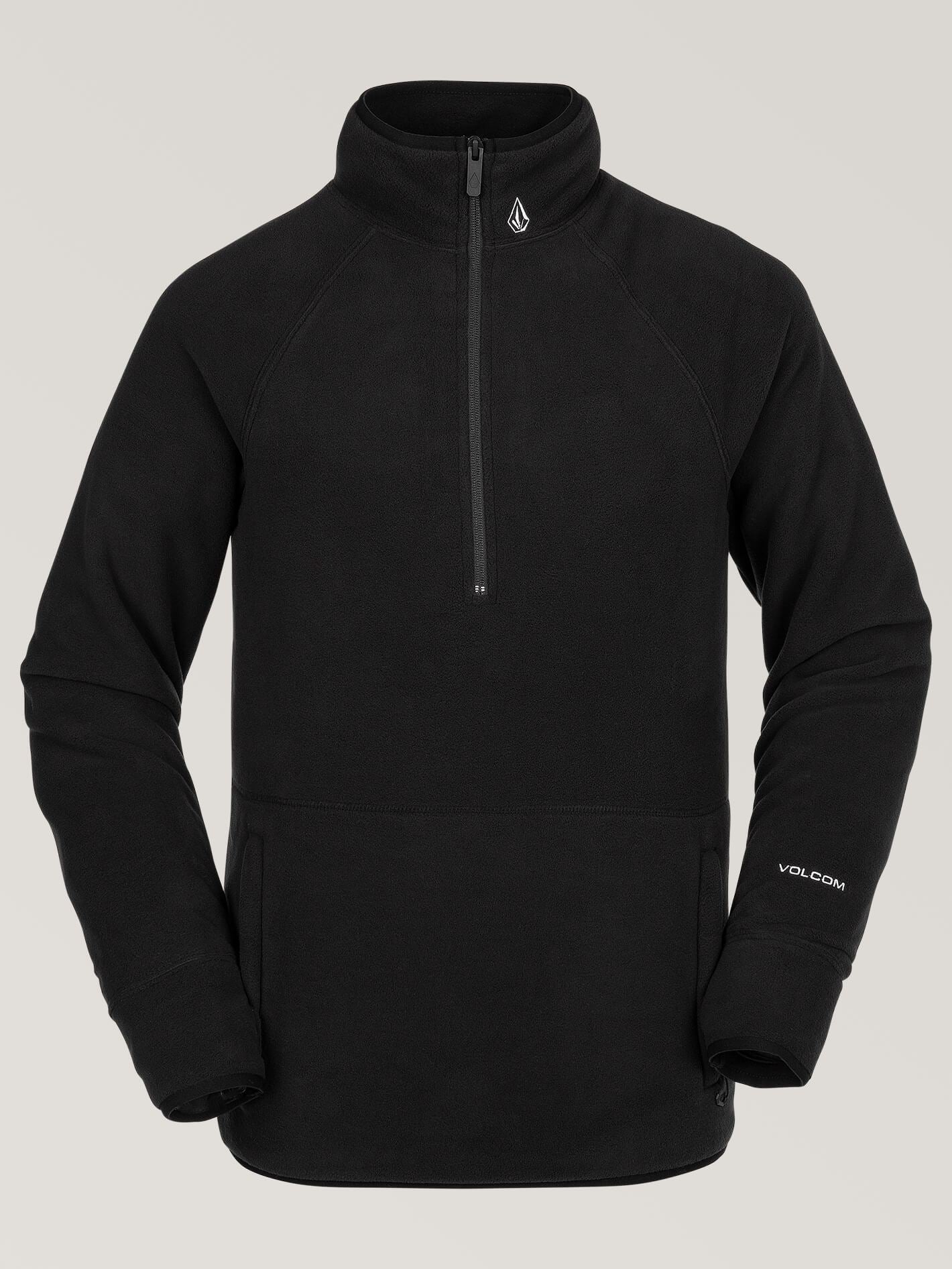 Mens Polartec® 1/2 Zip - Black