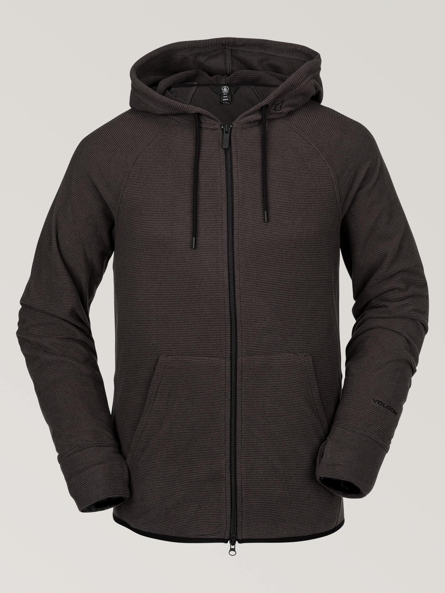 Mens Polartec® Micro Hoody - Black