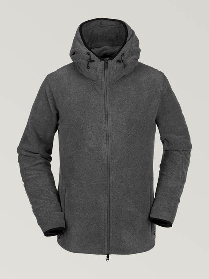 Mens Polartec® Fleece - Heather Grey