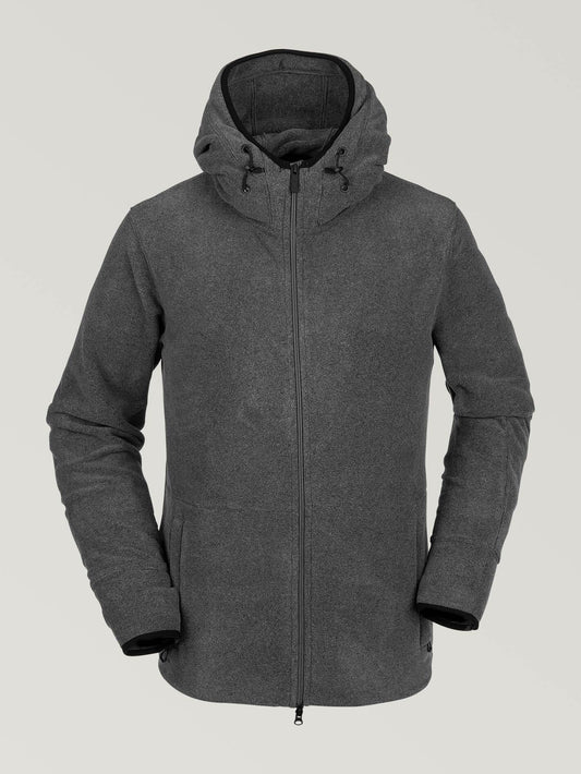 Mens Polartec® Fleece - Heather Grey