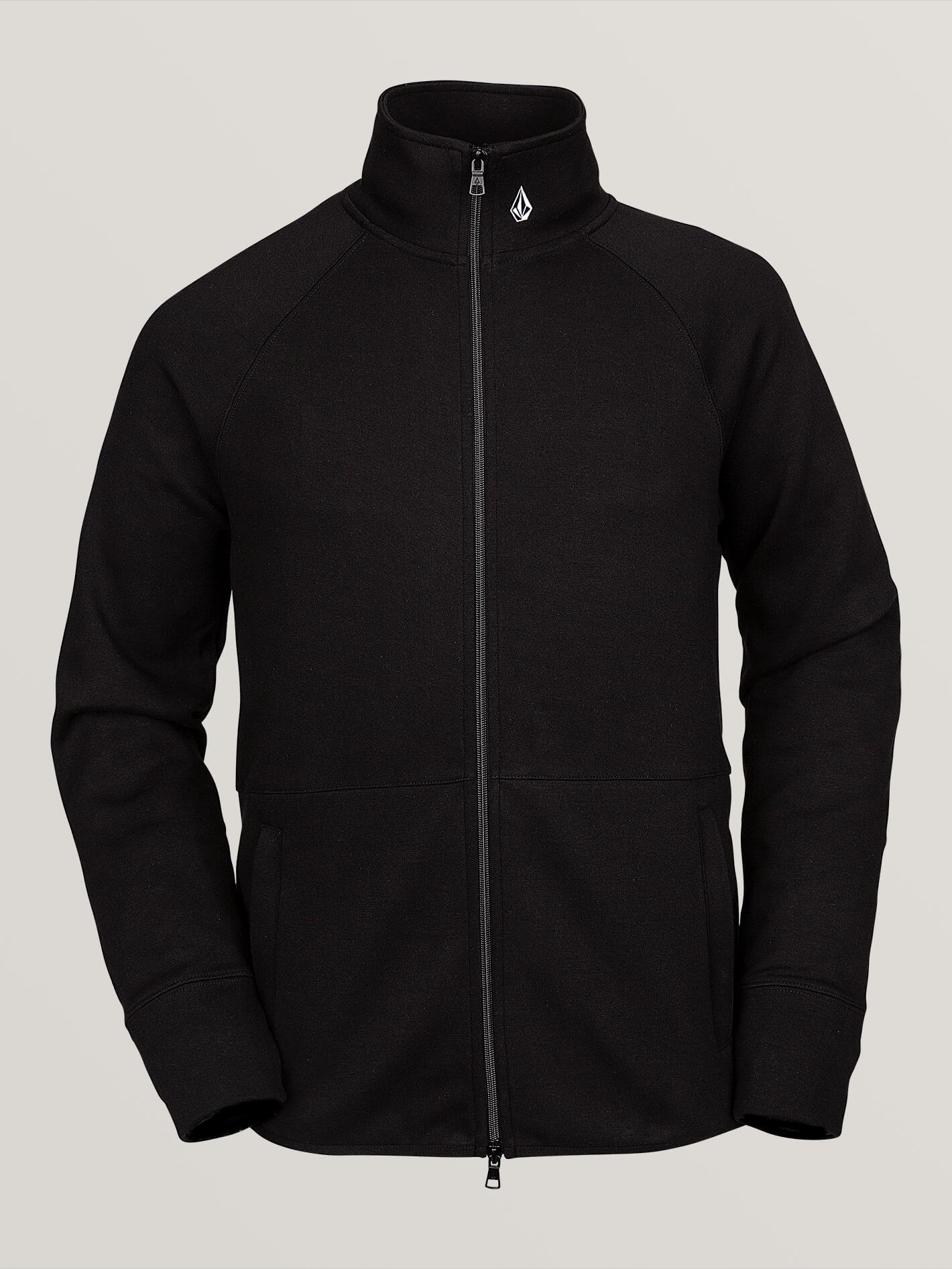 Mens Guide Mock Fleece - Black