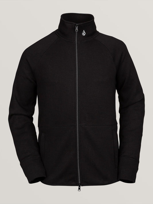 Mens Guide Mock Fleece - Black