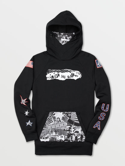 USST Hydro Riding Hoody - OU BLACK