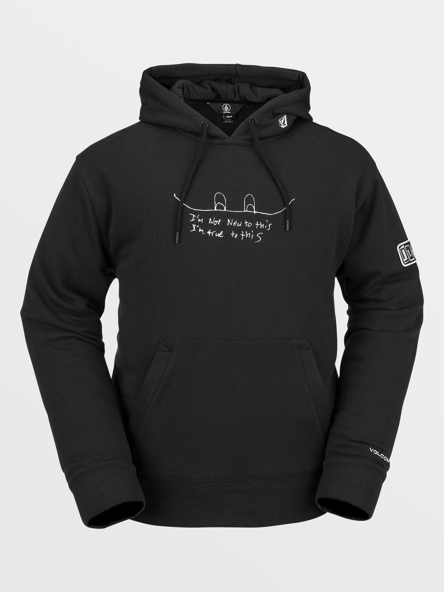 Jla Fleece Hoodie - BLACK