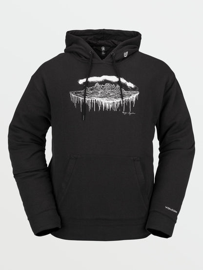 Di Fleece Hoodie - BLACK