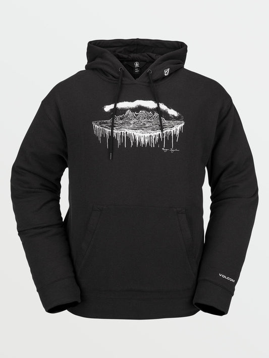 Di Fleece Hoodie - BLACK