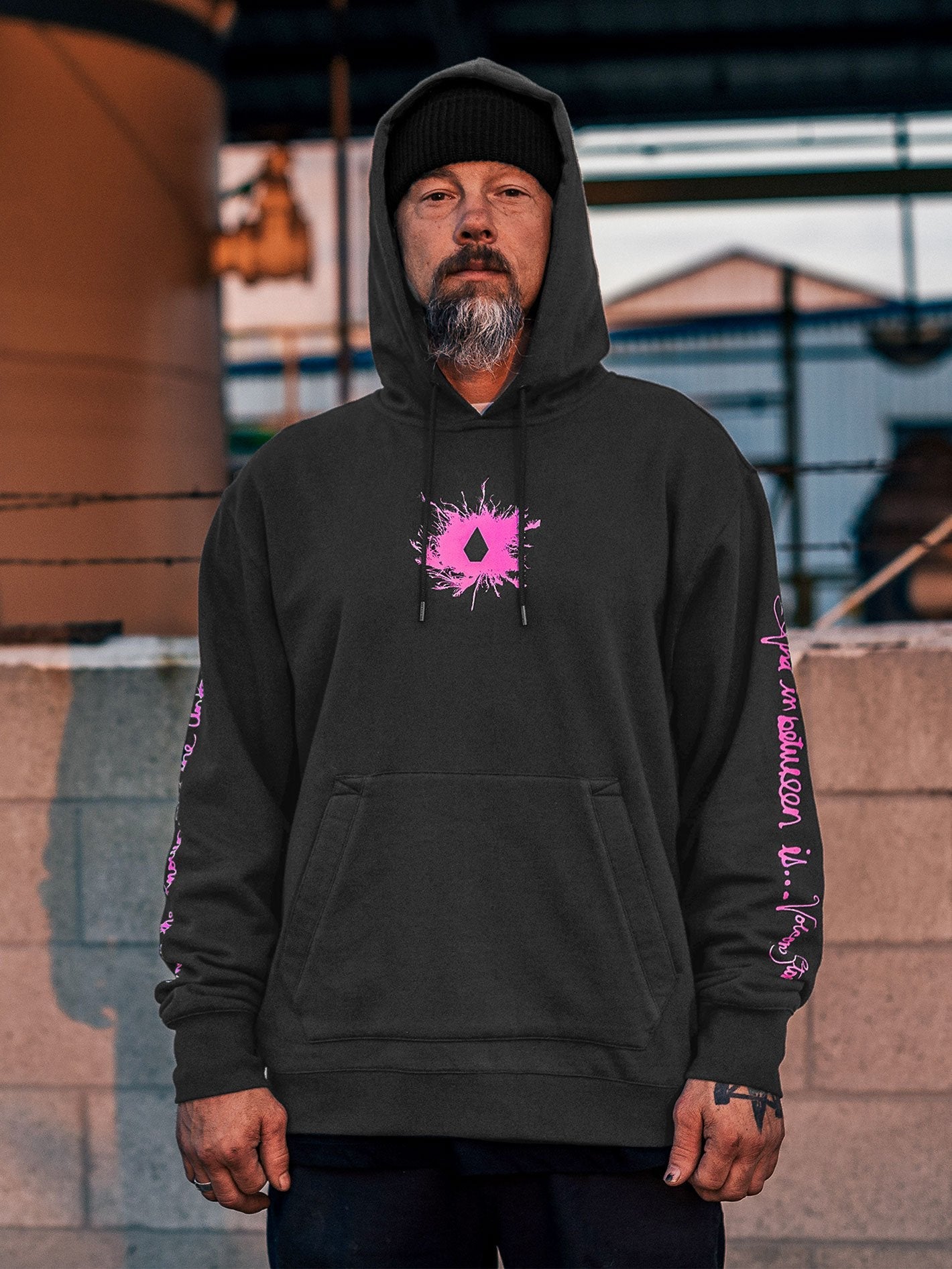 Insulate Fleece Hoodie - BLACK