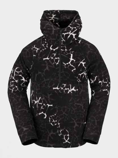 V-Science Fleece 1/2 Zip Hoodie - Black Giraffe