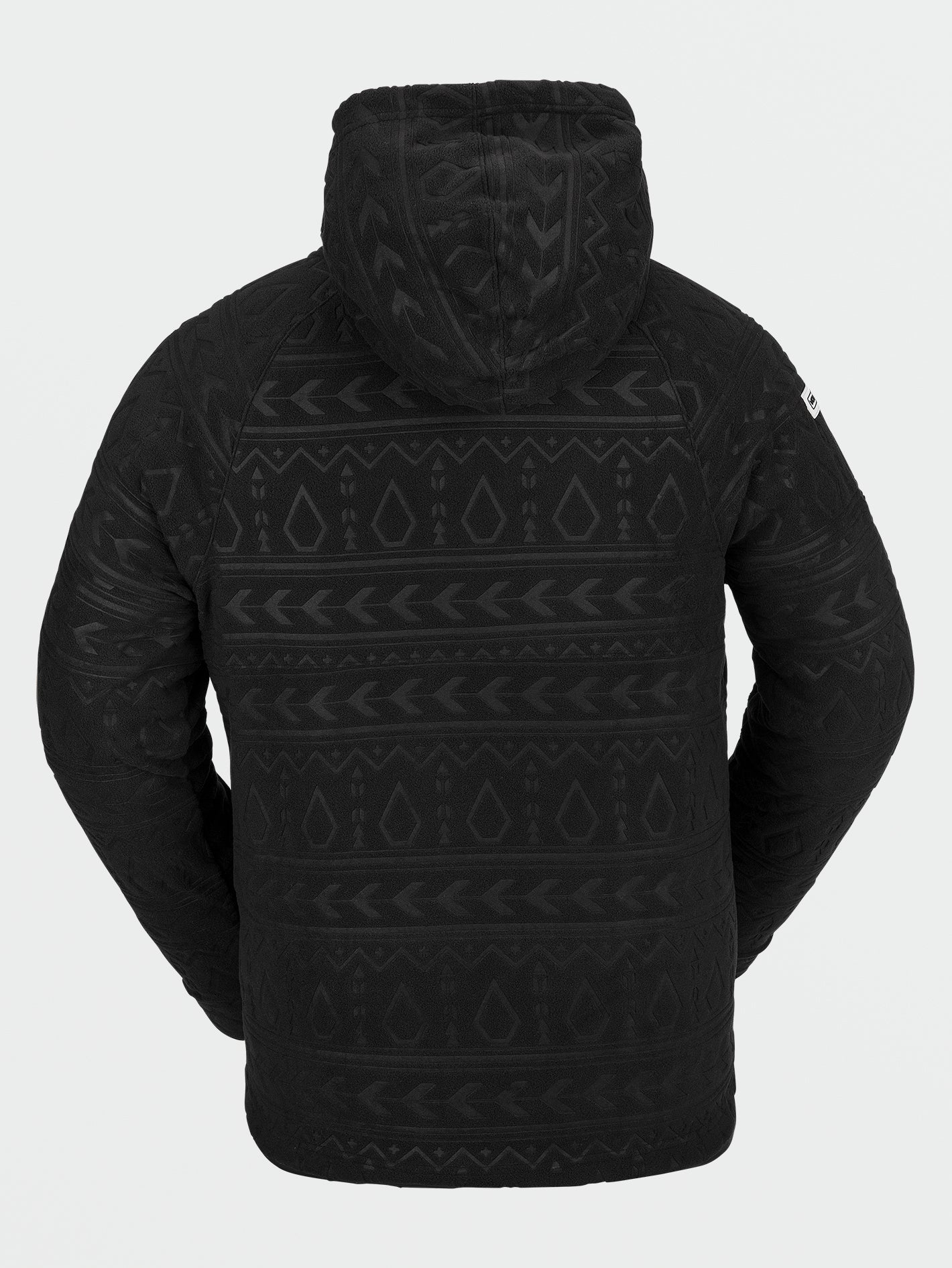 V-Science Fleece 1/2 Zip Hoodie - Black