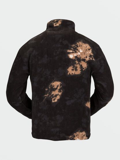 V-Science Fleece 1/2 Zip Sweatshirt - Bleach Black