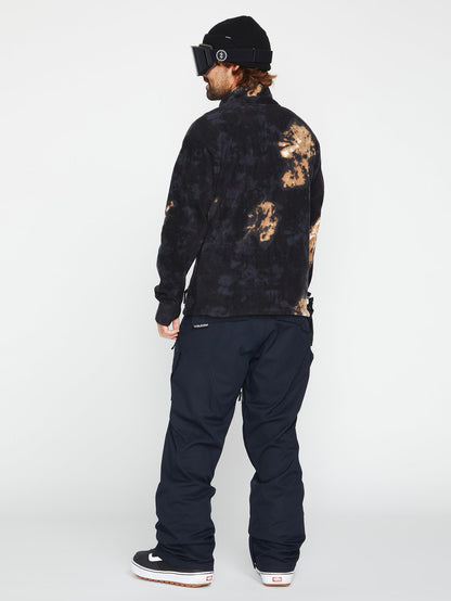 V-Science Fleece 1/2 Zip Sweatshirt - Bleach Black