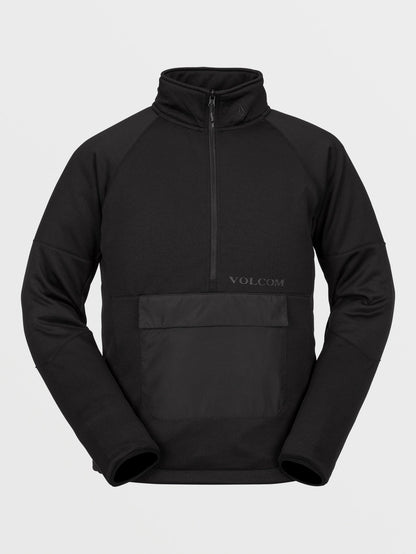 Tech Fleece Zip Sweatshirt - BLACK