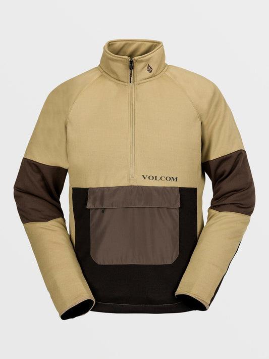 Tech Fleece Zip Sweatshirt - DARK KHAKI
