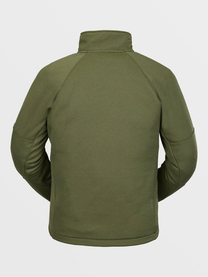 Tech Fleece Zip Sweatshirt - MILITARY