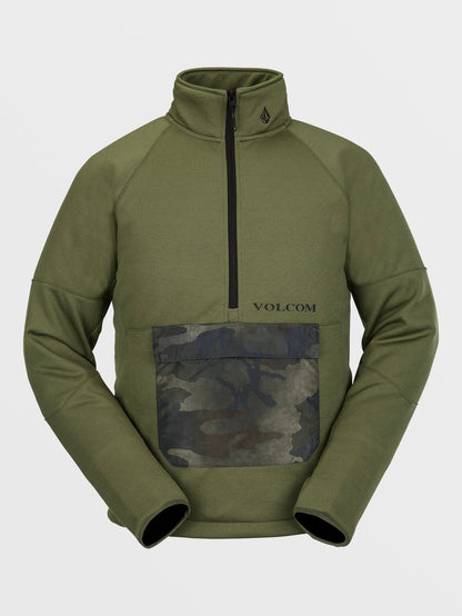 Tech Fleece Zip Sweatshirt - MILITARY