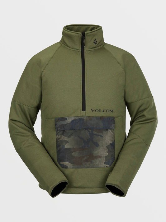 Tech Fleece Zip Sweatshirt - MILITARY