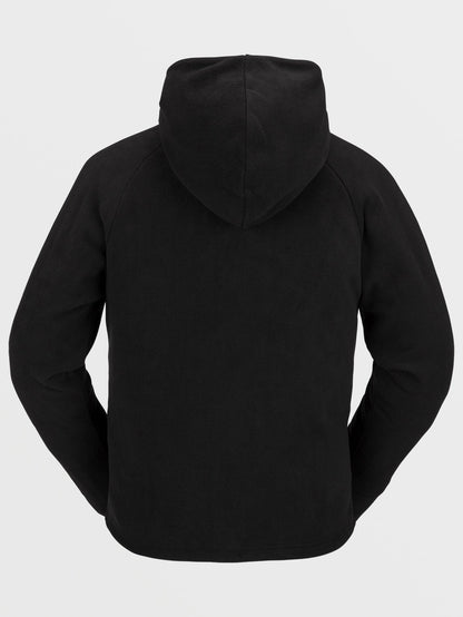Polar Half-zipped Hoodie - BLACK