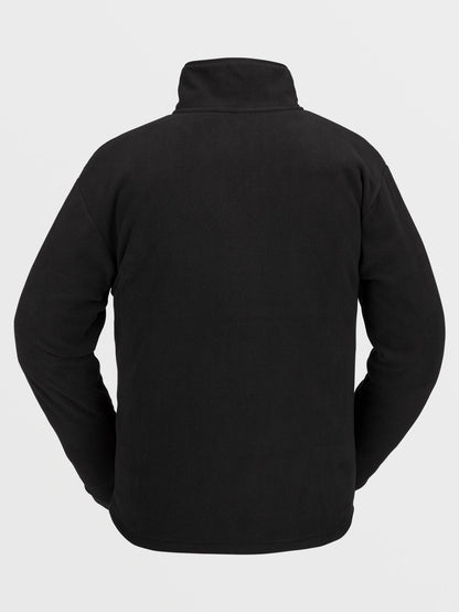 Polar Mock 1/2 Zip Sweatshirt - BLACK