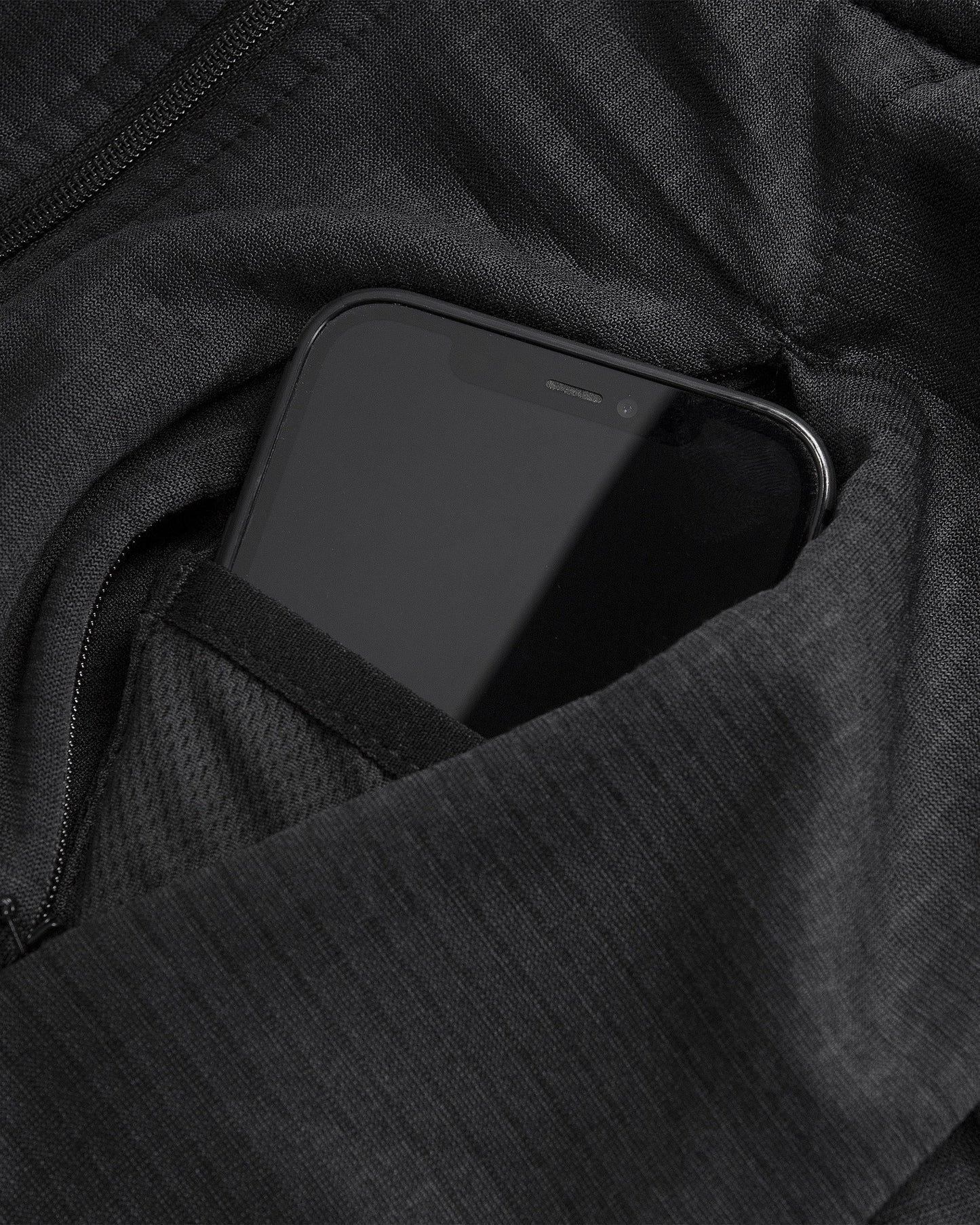 Gridlock Second Layer Fleece Sweatshirt - Black