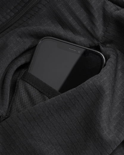 Gridlock Second Layer Fleece Sweatshirt - Black